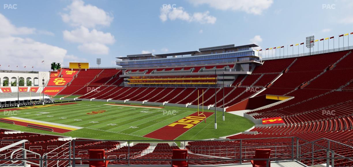 Los Angeles Memorial Coliseum - Section 218 A Seat View