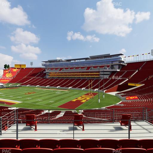Los Angeles Memorial Coliseum - Section 218 A Seat View