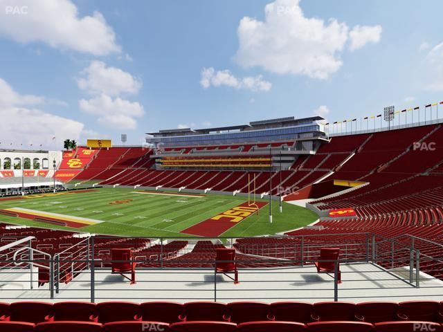 Los Angeles Memorial Coliseum - Section 218 A Seat View