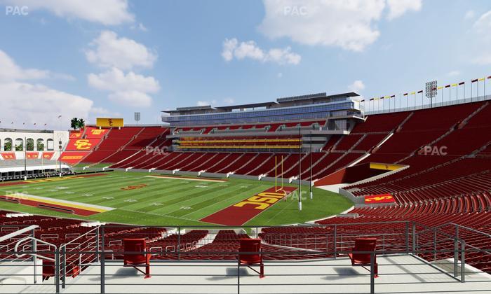 Los Angeles Memorial Coliseum - Section 218 A Seat View