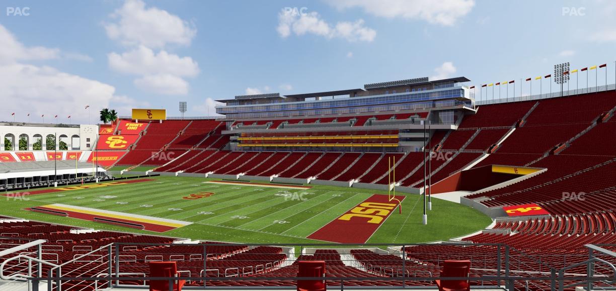 Los Angeles Memorial Coliseum - Section 218 B Seat View