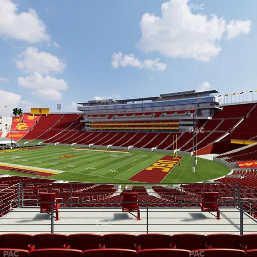 Los Angeles Memorial Coliseum - Section 218 B Seat View