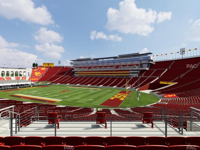 Los Angeles Memorial Coliseum - Section 218 B Seat View