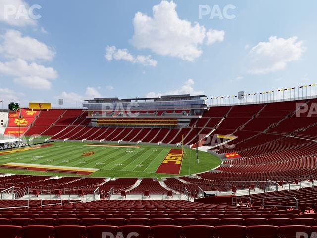 Los Angeles Memorial Coliseum - Section 219 A Seat View