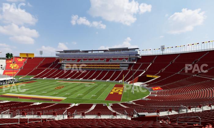 Los Angeles Memorial Coliseum - Section 219 A Seat View