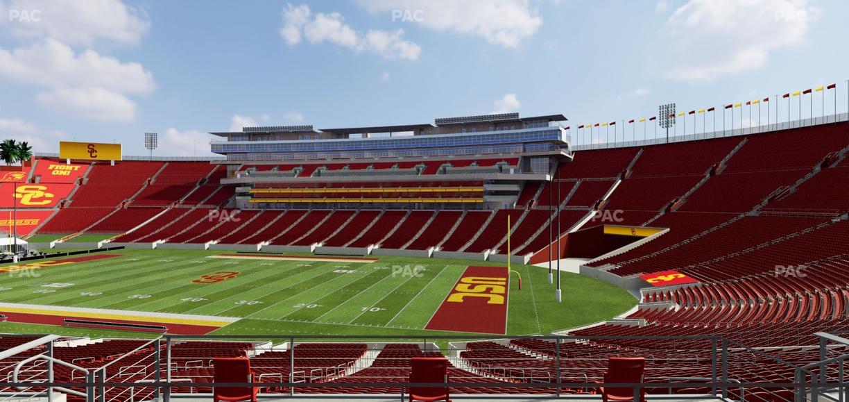 Los Angeles Memorial Coliseum - Section 219 A Seat View