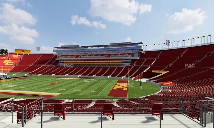 Los Angeles Memorial Coliseum - Section 219 A Seat View