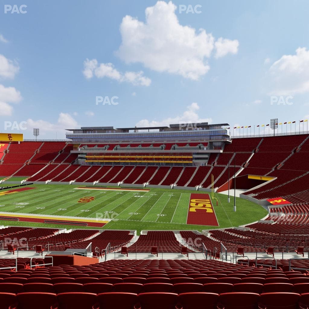 Los Angeles Memorial Coliseum - Section 219 B Seat View