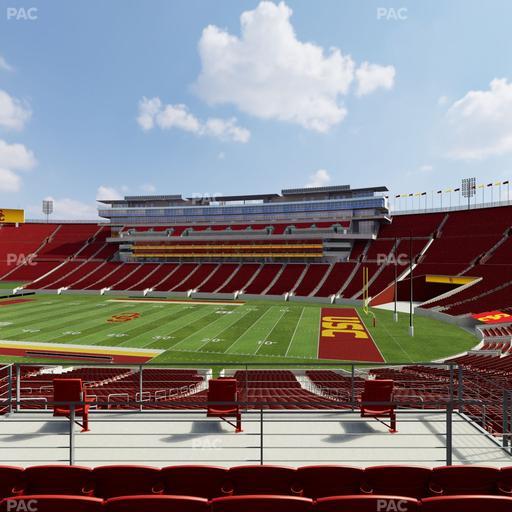 Los Angeles Memorial Coliseum - Section 219 B Seat View