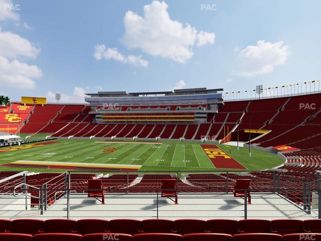 Los Angeles Memorial Coliseum - Section 220 A Seat View