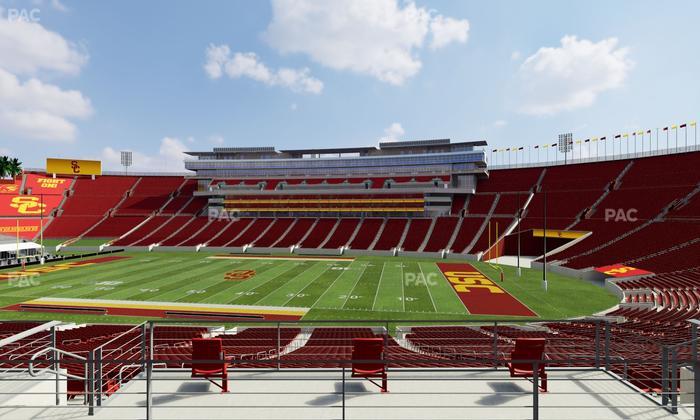 Los Angeles Memorial Coliseum - Section 220 A Seat View