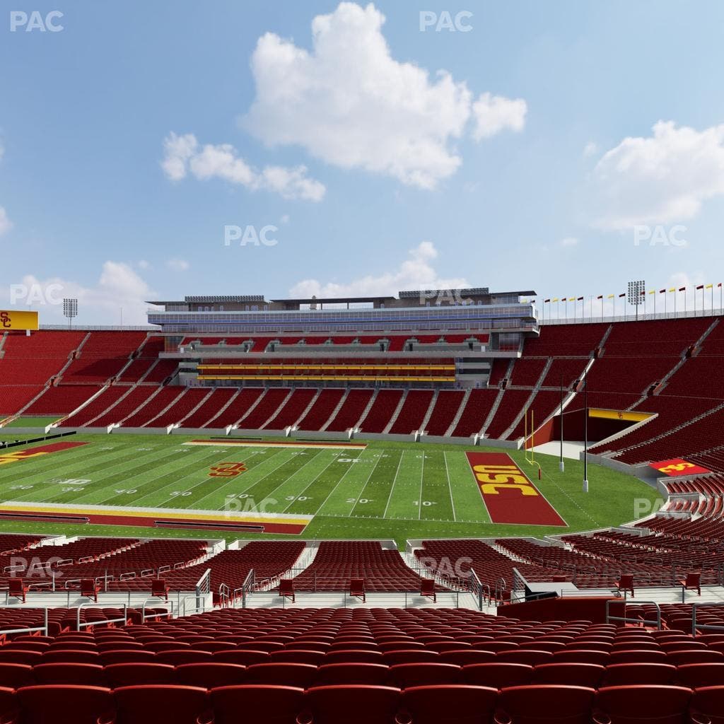 Los Angeles Memorial Coliseum - Section 220 A Seat View