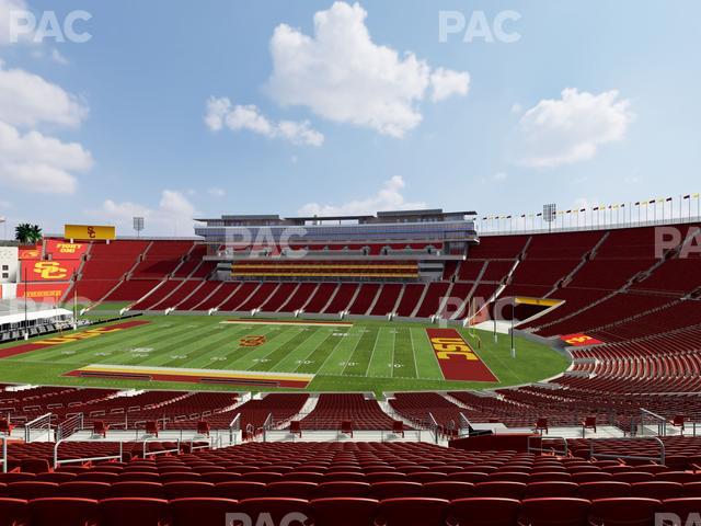 Los Angeles Memorial Coliseum - Section 220 A Seat View