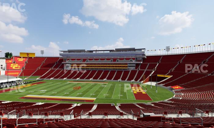 Los Angeles Memorial Coliseum - Section 220 A Seat View