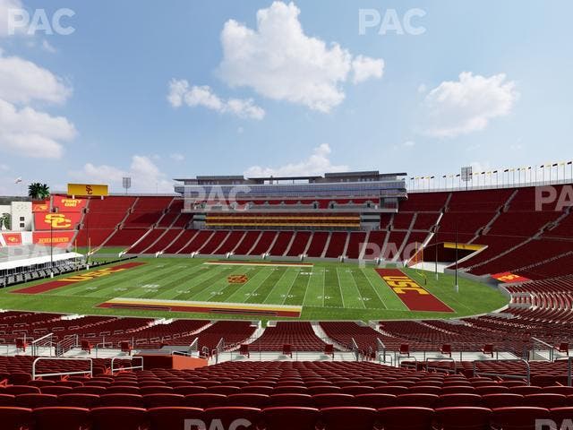 Los Angeles Memorial Coliseum - Section 220 B Seat View