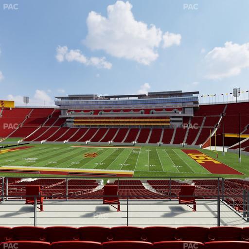 Los Angeles Memorial Coliseum - Section 220 B Seat View