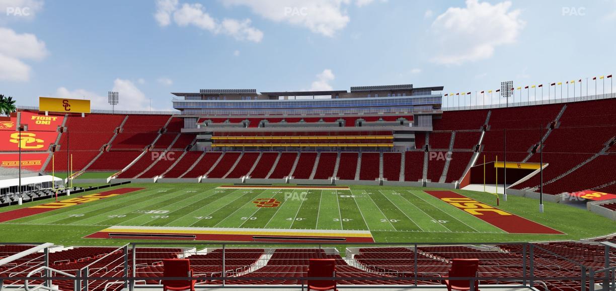 Los Angeles Memorial Coliseum - Section 221 A Seat View