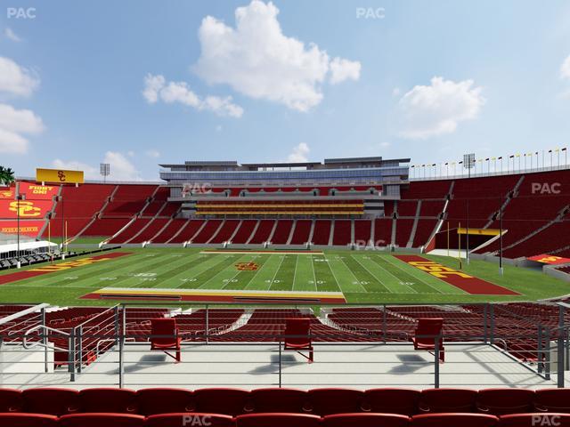 Los Angeles Memorial Coliseum - Section 221 A Seat View
