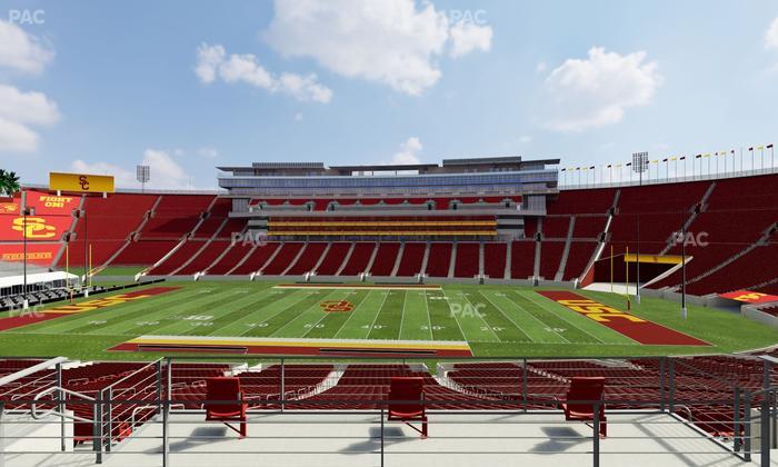 Los Angeles Memorial Coliseum - Section 221 A Seat View