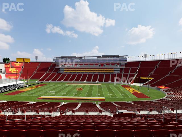 Los Angeles Memorial Coliseum - Section 221 A Seat View