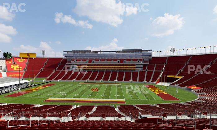 Los Angeles Memorial Coliseum - Section 221 A Seat View