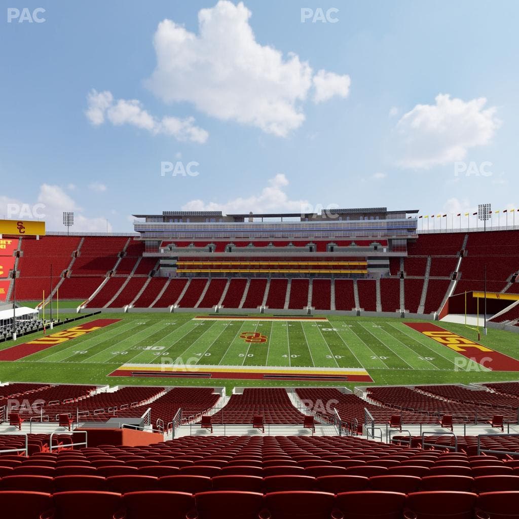 Los Angeles Memorial Coliseum - Section 221 B Seat View