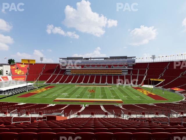 Los Angeles Memorial Coliseum - Section 221 B Seat View