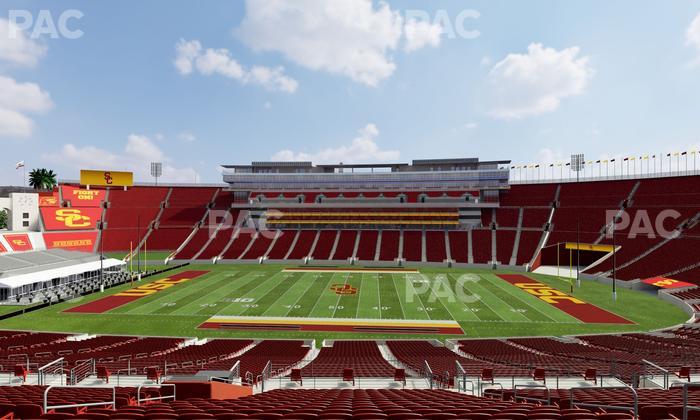 Los Angeles Memorial Coliseum - Section 221 B Seat View