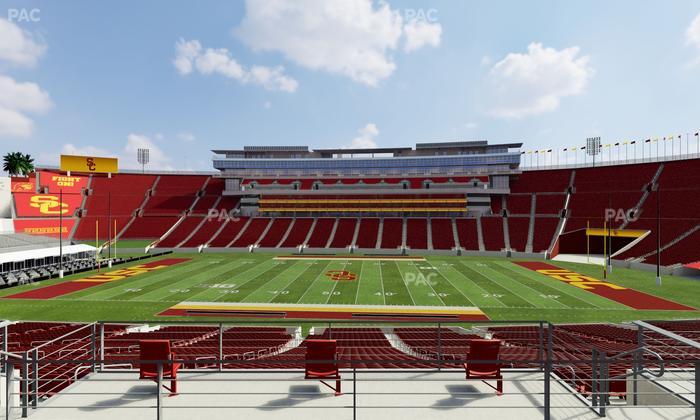 Los Angeles Memorial Coliseum - Section 221 B Seat View