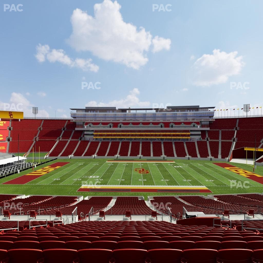 Los Angeles Memorial Coliseum - Section 222 A Seat View
