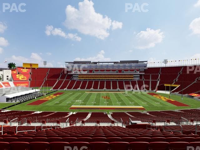 Los Angeles Memorial Coliseum - Section 222 A Seat View