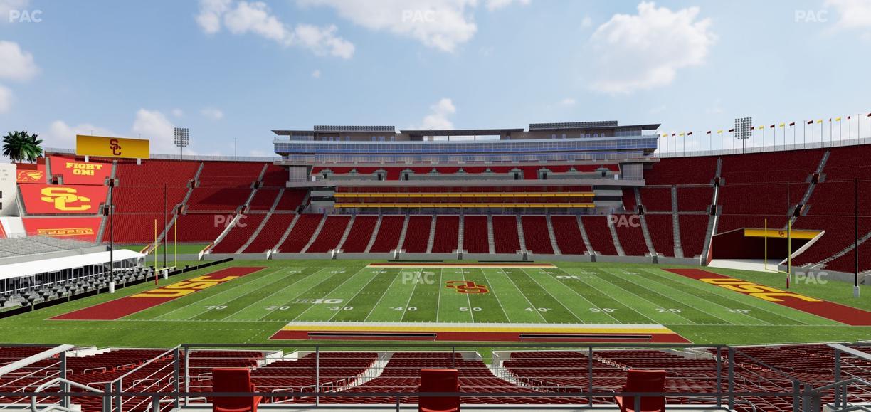 Los Angeles Memorial Coliseum - Section 222 A Seat View