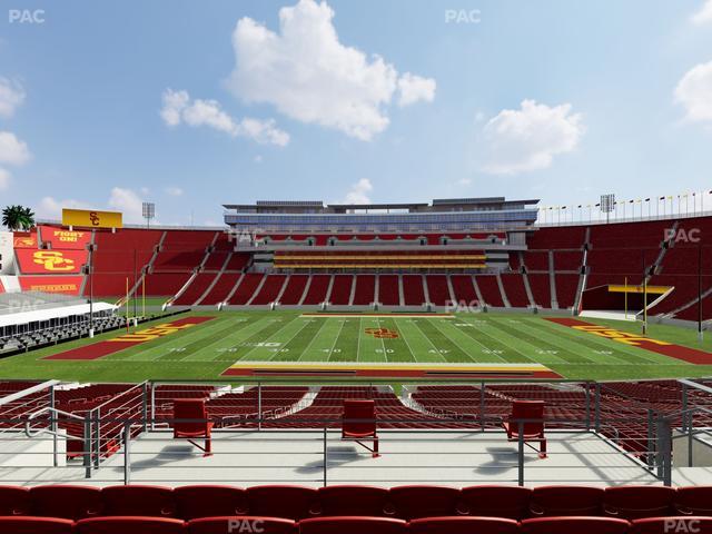 Los Angeles Memorial Coliseum - Section 222 A Seat View