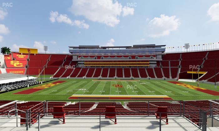 Los Angeles Memorial Coliseum - Section 222 A Seat View