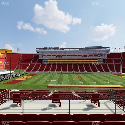Los Angeles Memorial Coliseum - Section 222 B Seat View