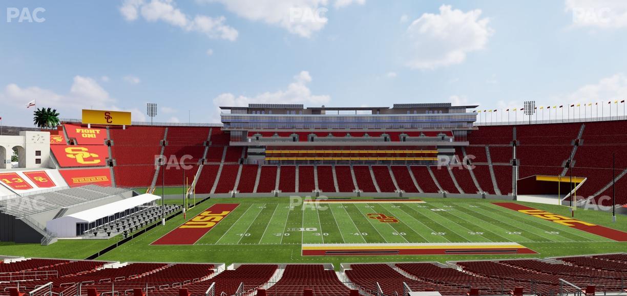 Los Angeles Memorial Coliseum - Section 223 A Seat View