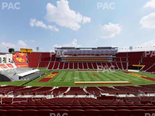 Los Angeles Memorial Coliseum - Section 223 A Seat View
