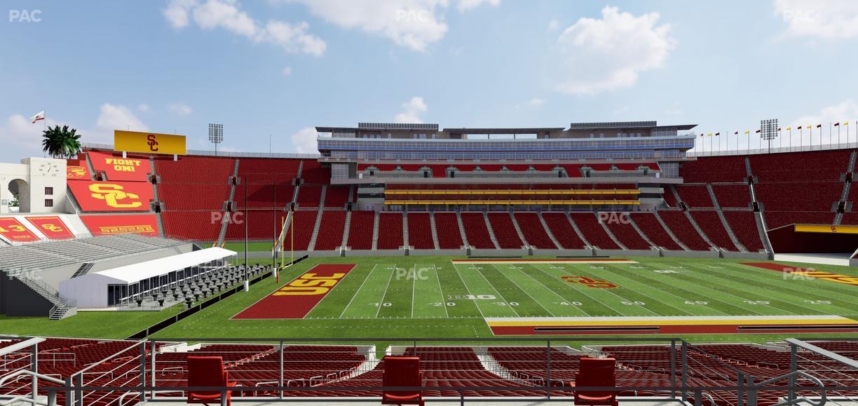 Los Angeles Memorial Coliseum - Section 223 B Seat View