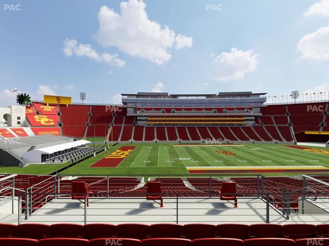 Los Angeles Memorial Coliseum - Section 223 B Seat View