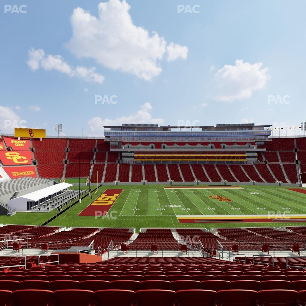 Los Angeles Memorial Coliseum - Section 223 B Seat View