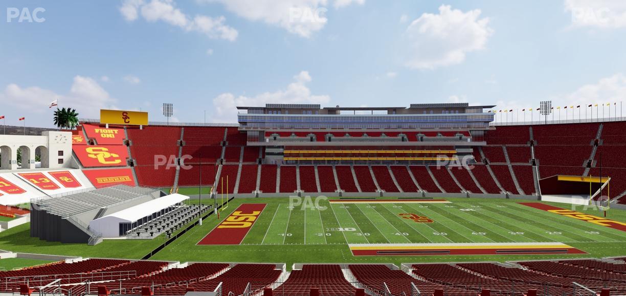 Los Angeles Memorial Coliseum - Section 223 B Seat View