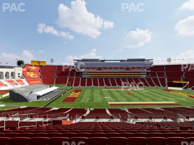 Los Angeles Memorial Coliseum - Section 223 B Seat View