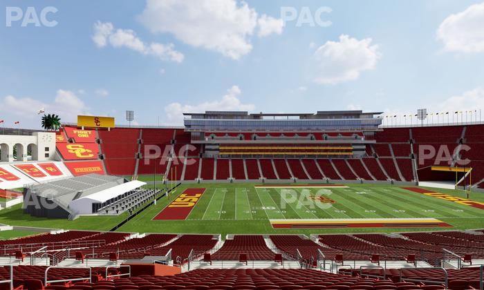 Los Angeles Memorial Coliseum - Section 223 B Seat View