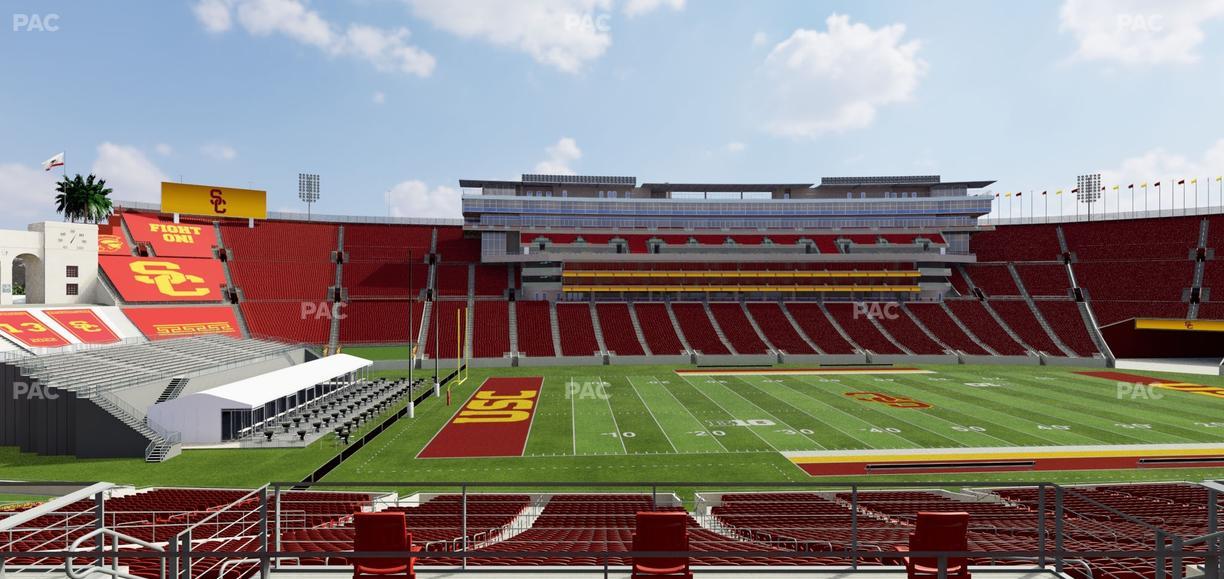 Los Angeles Memorial Coliseum - Section 224 A Seat View