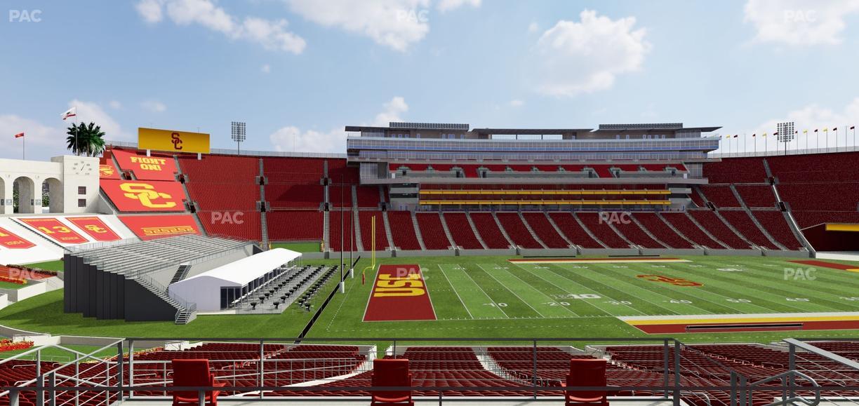 Los Angeles Memorial Coliseum - Section 224 B Seat View