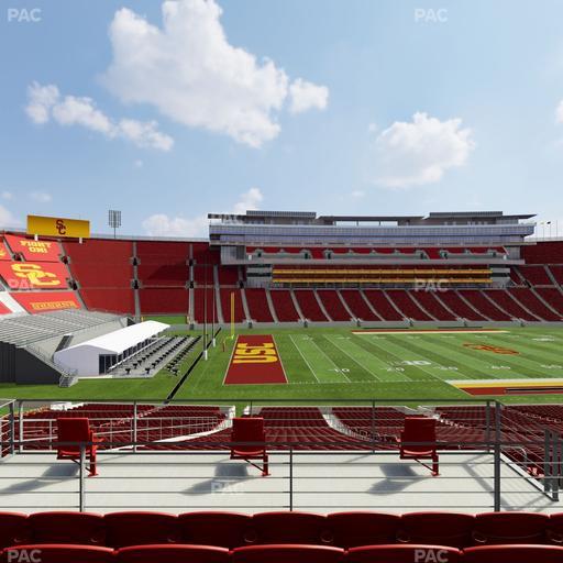 Los Angeles Memorial Coliseum - Section 224 B Seat View