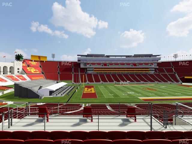 Los Angeles Memorial Coliseum - Section 224 B Seat View