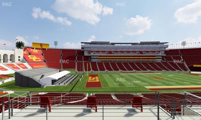 Los Angeles Memorial Coliseum - Section 224 B Seat View