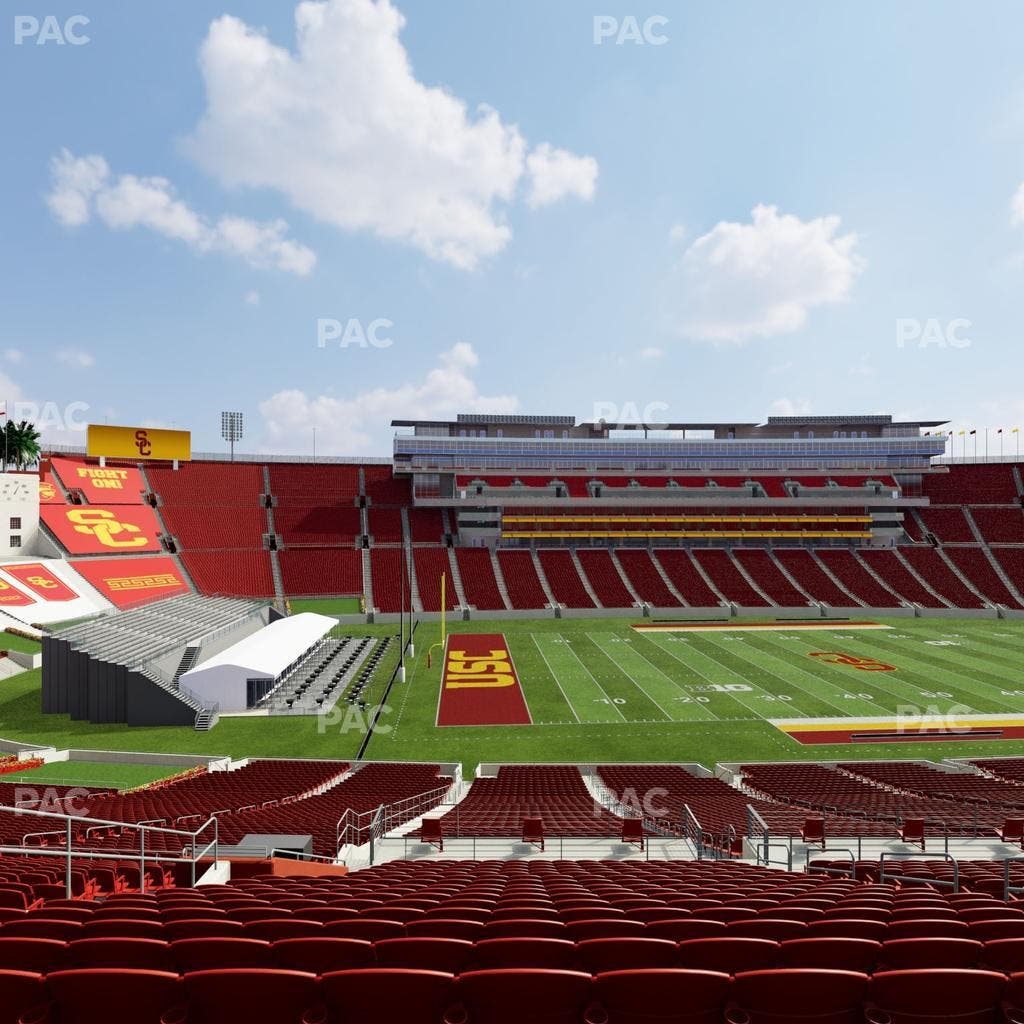 Los Angeles Memorial Coliseum - Section 224 B Seat View