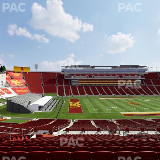 Los Angeles Memorial Coliseum - Section 224 B Seat View